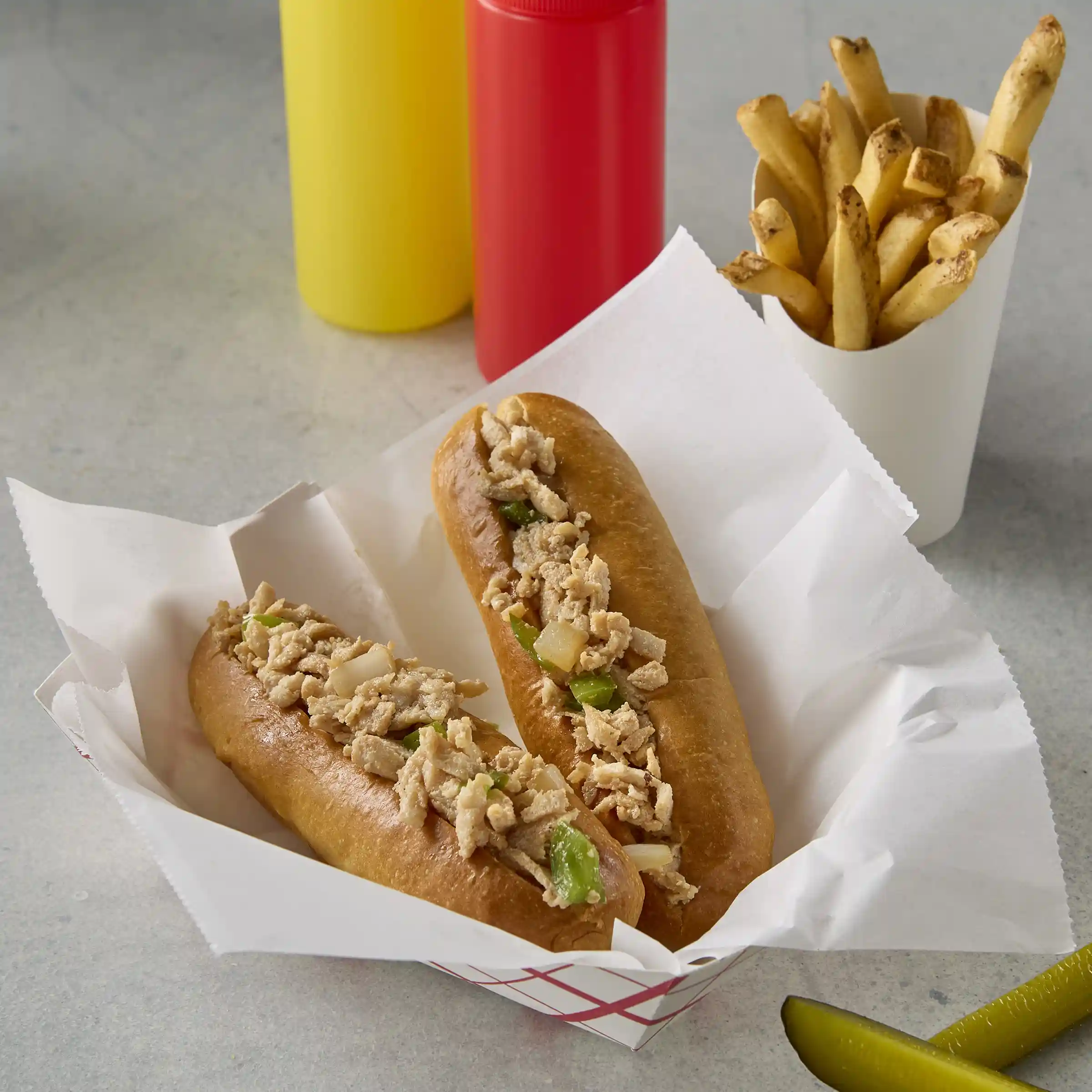 Steak-EZE® Fast BreakAway® Sliced & Shaped Chicken Breast with Rib Meat _image_2