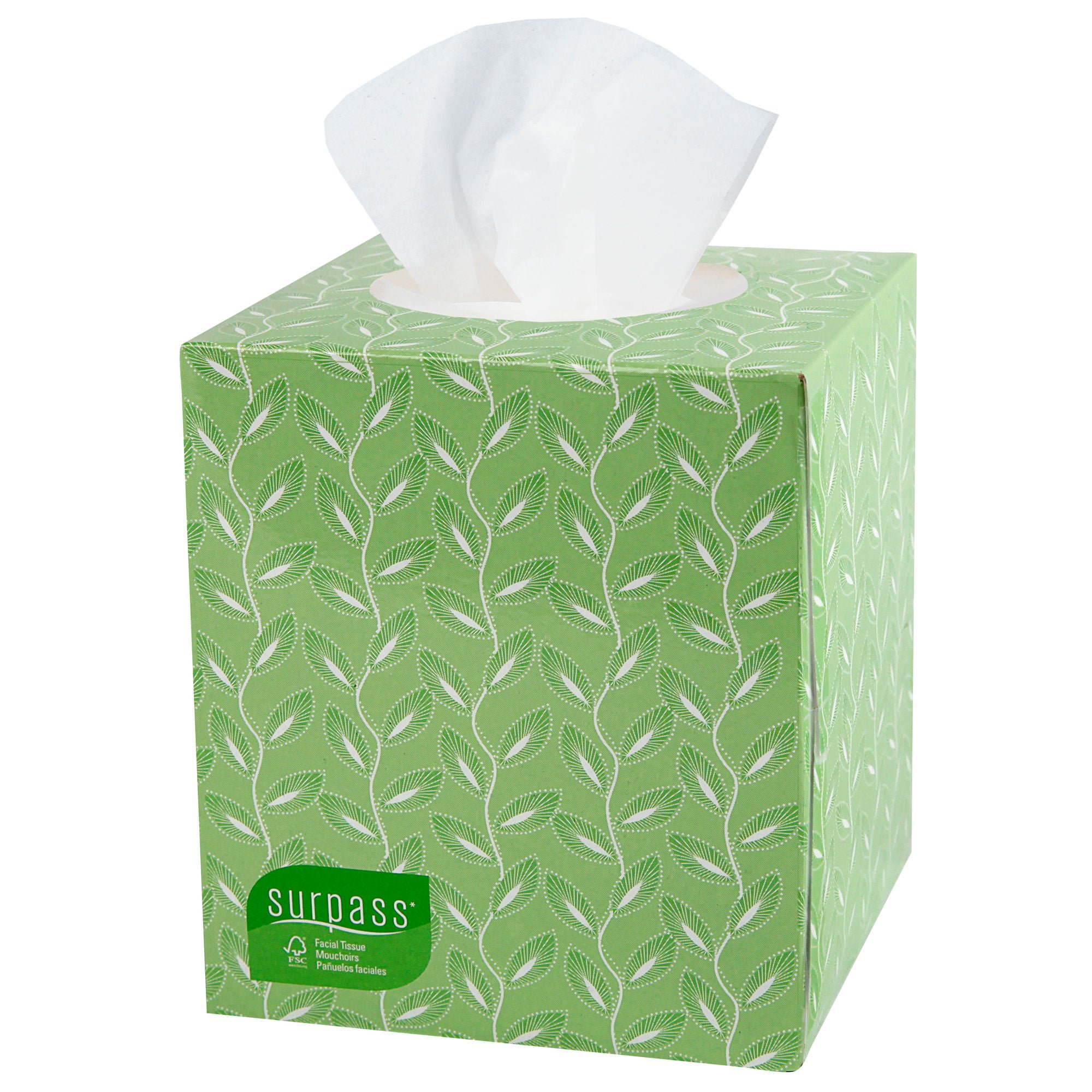 Surpass® Facial Tissue, Boutique Box