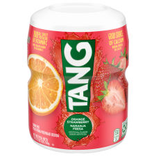 Tang Orange Strawberry Drink Mix, 18 oz Canister
