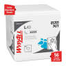 KIM05701, Kimberly Clark, WypAll Power Clean L40 Extra Absorbent, 1/4 Fold, 1 ply, 12.00"x12.25", Double Recreped (DRC), General Purpose Wipers, White