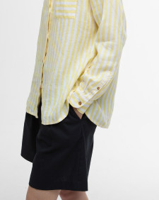 Camicia di lino Annie con motivo a righe 