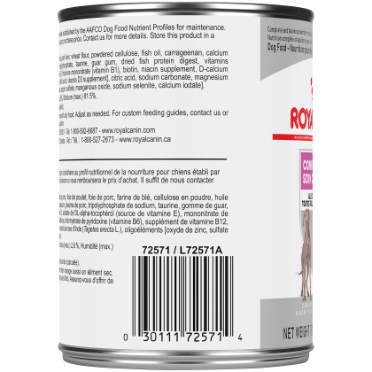 Royal Canin Canine Care Nutrition Comfort Care Canned Dog Food