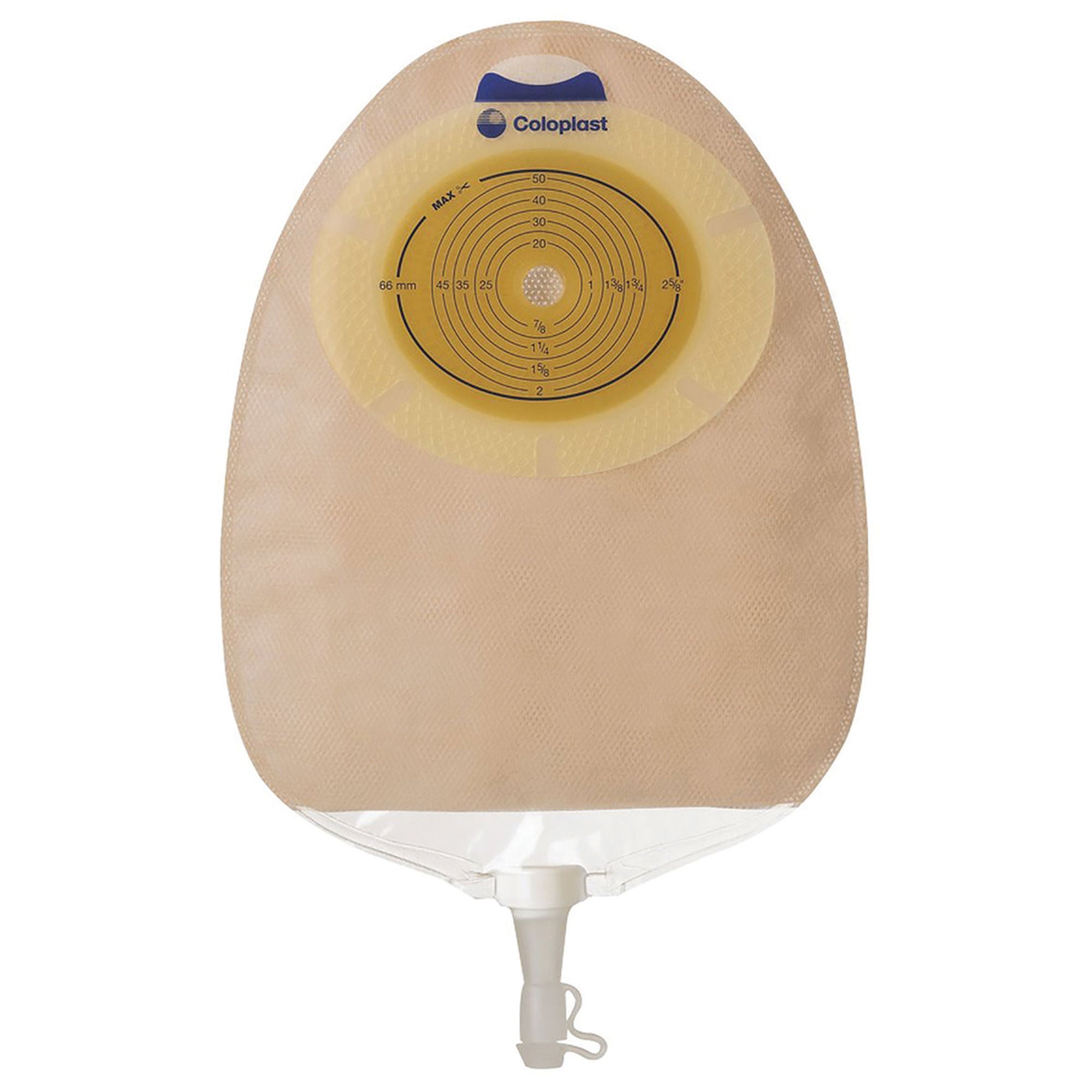 SenSura® 1-Piece Transparent Urostomy Pouch, Trim to fit 10 – 76 mm Stomas