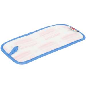 Rubbermaid Commercial, HYGEN, Microfiber Hook & Loop Mop, 11"W, Blue