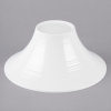 Medium White Cubic Melamine Pedestal Bowls