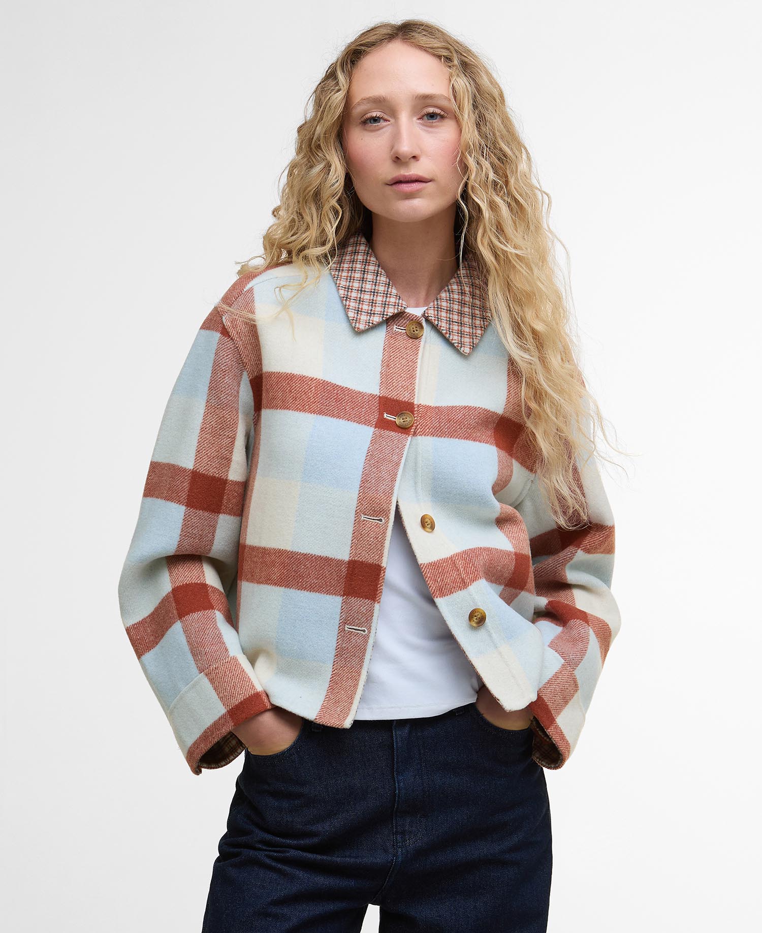 Robyn Tartan Overshirt image number 0