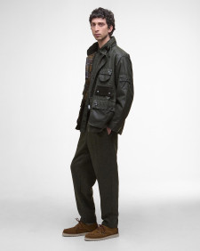 Editor Waxed Jacket Archive Olive