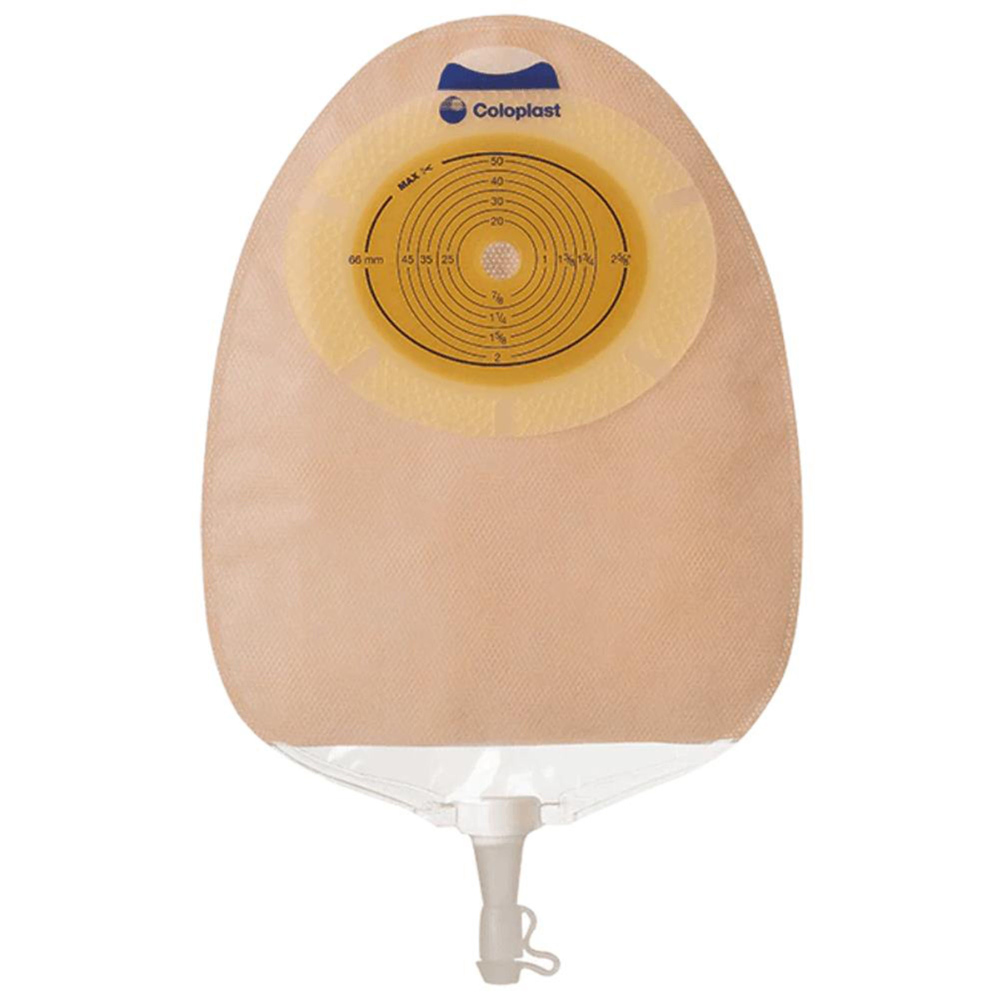 SenSura® Xpro Flat 1-Piece Opaque Urostomy Pouch, 25mm Stoma