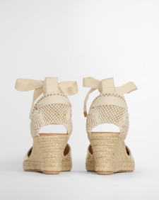 Isla Espadrille Wedges Gold