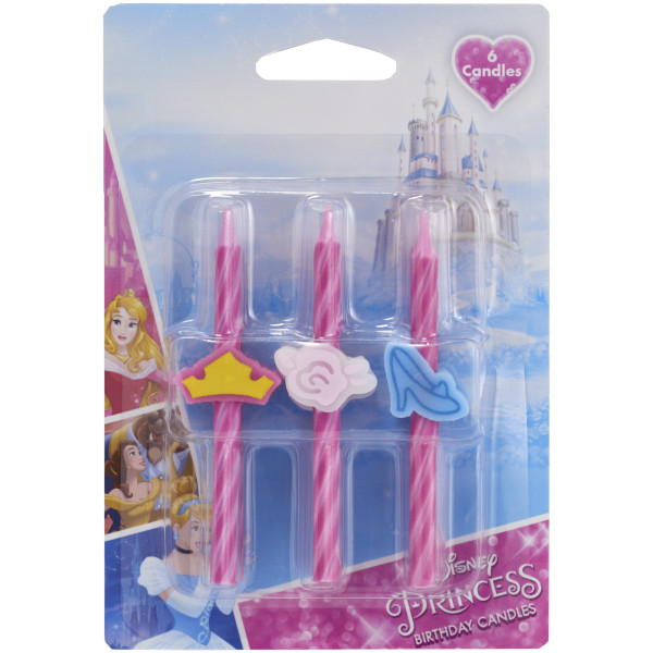 Disney Princess Icon Licensed Candles