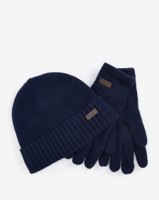 Carlton Beanie and Gloves Gift Set Classic Navy