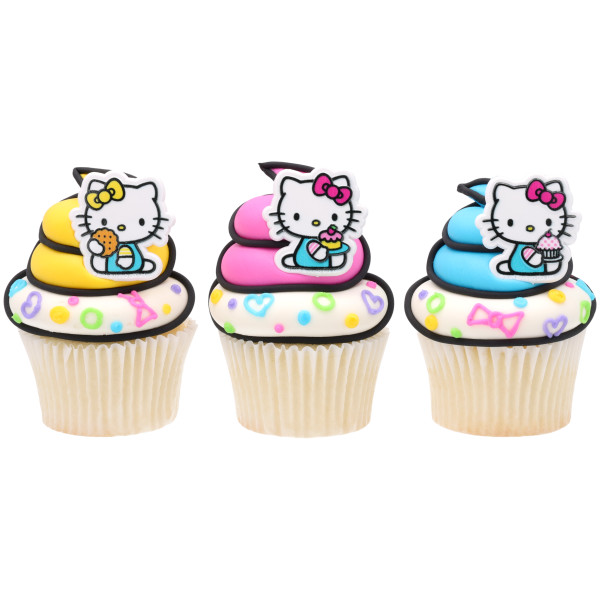 Hello Kitty® and Mimmy  Cupcake Rings