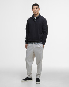 Ewan Half-Zip Sweatshirt Classic Black