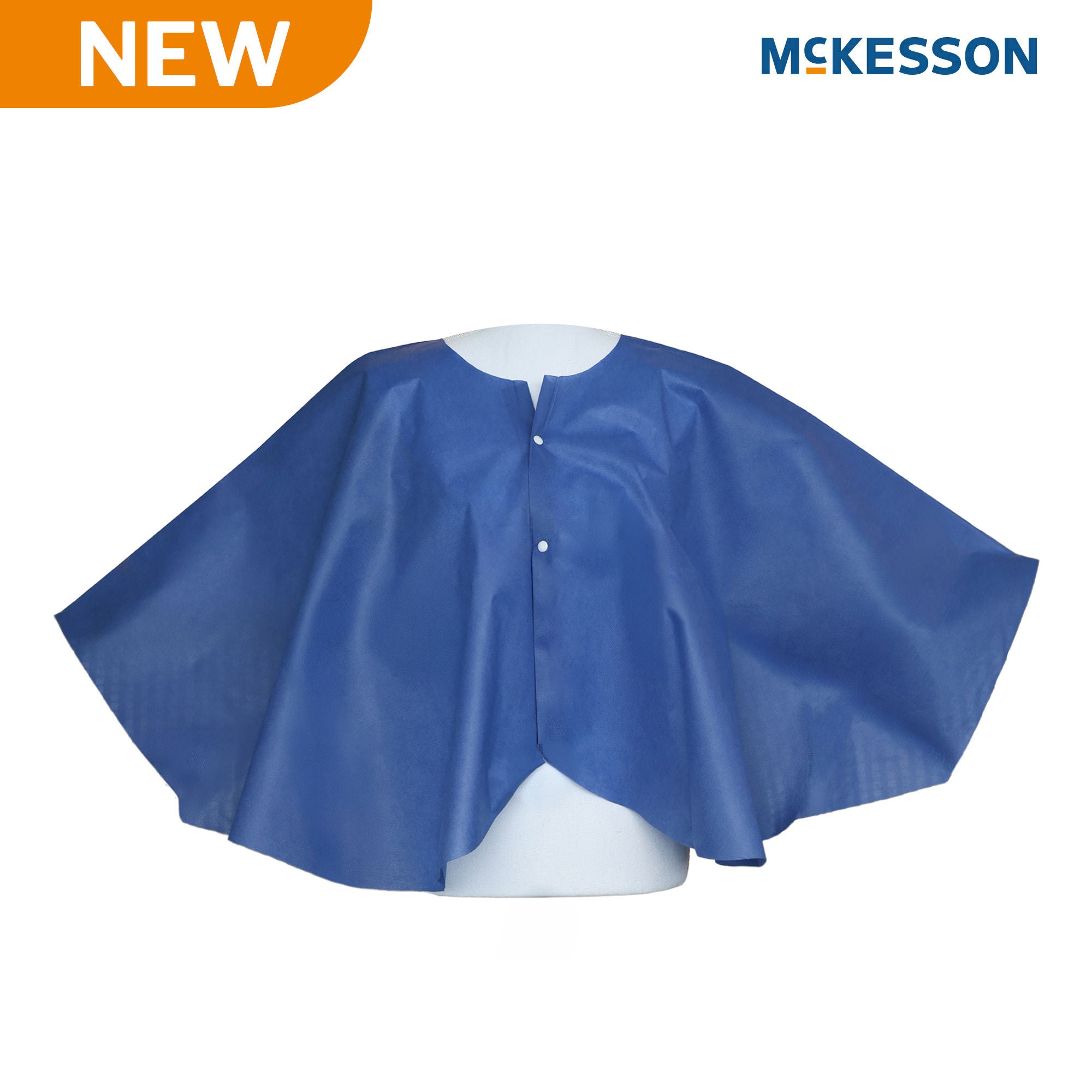 McKesson Poncho Exam Cape, 4X-Large, 48 x 45 Inch