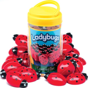 Ladybugs Counting Set, Pack of 22