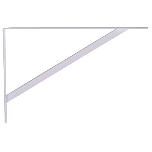Hardware Essentials Shelf Bracket White (16