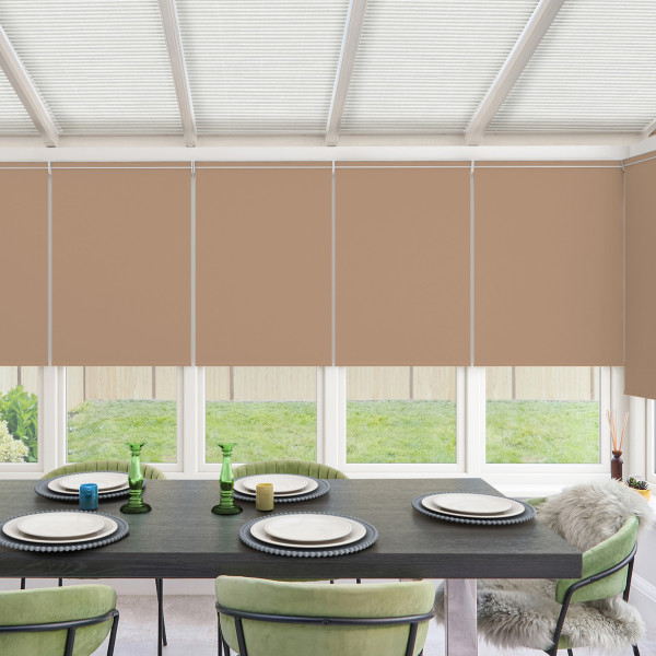 Acacia Blackout Sand Roller Blind