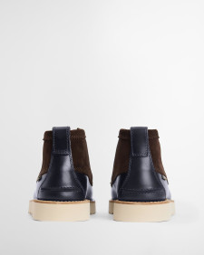 Chukka Boots Hadston Navy/Dark Brown