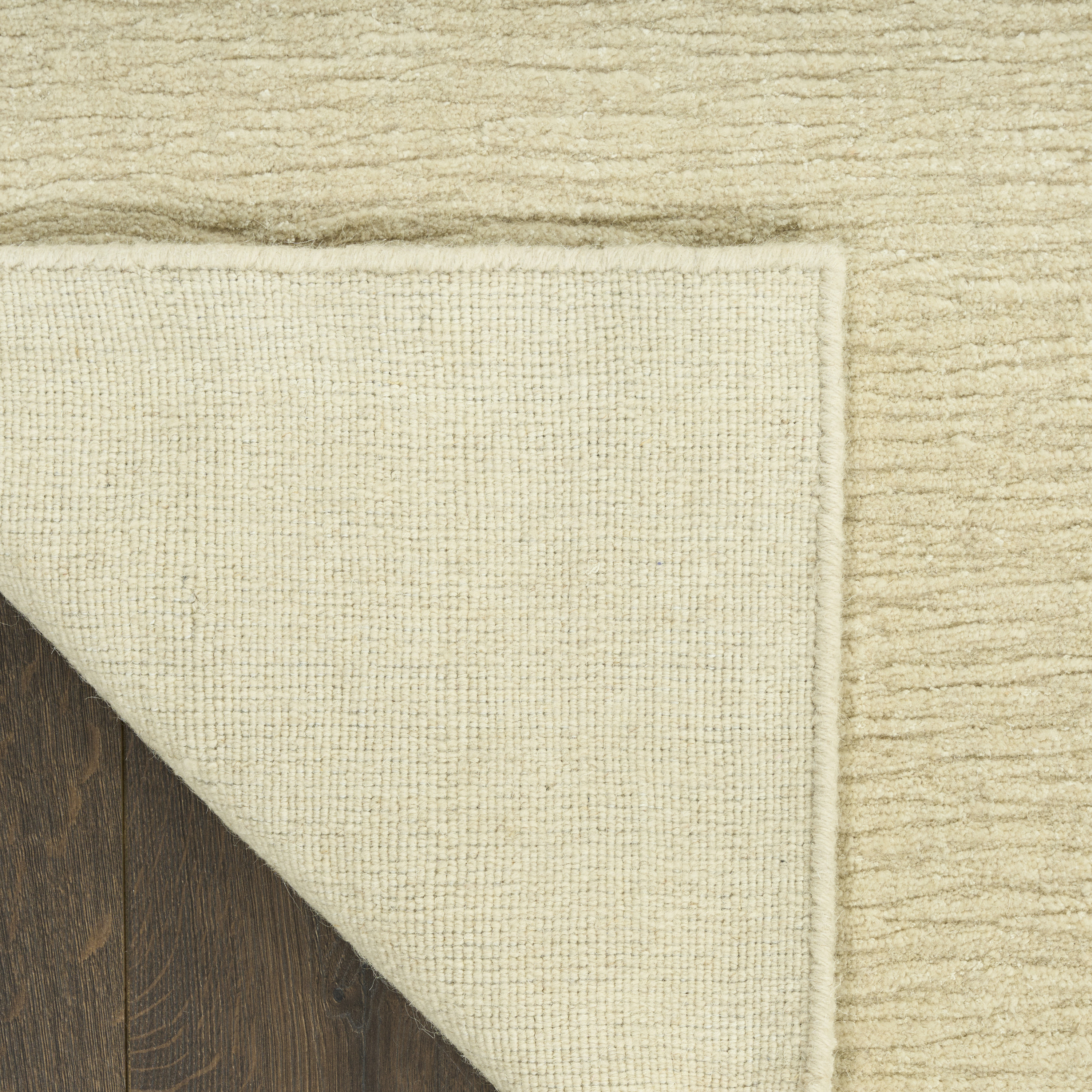 Nourison Strata 9'9" x 13'9" Beige Farmhouse Indoor Rug