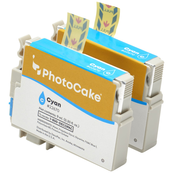 XP340, XP430, XP440 and XP446 Cartridge-Cyan - Red 3 Free PhotoCake® Ink
