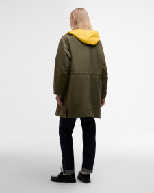 Barbour x Kaptain Sunshine Oversized Bedale Casual Field Coat Khaki Brown