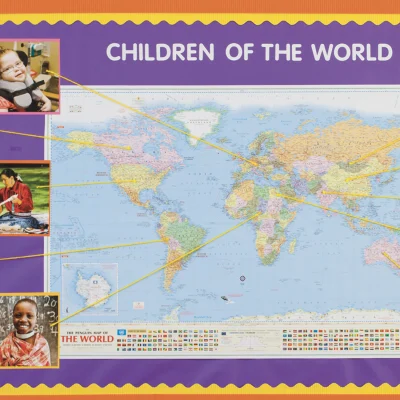 Fadeless Bulletin Board Paper, Fade-Resistant Paper for Classroom Decor, 47.25” x 50’, Deep Purple, 1 Roll example 2