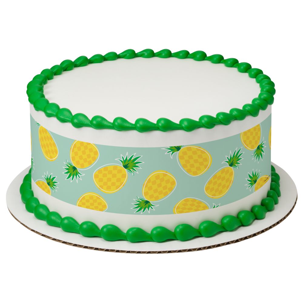 Image Cake Tropical Pineapples