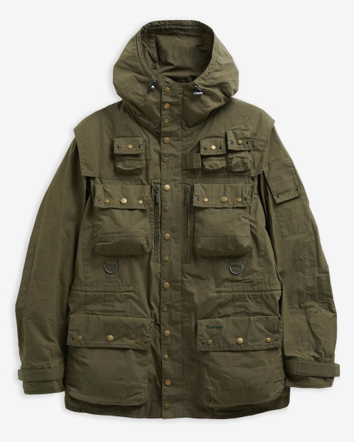 Giacca casual utility Field Barbour x TO KI TO 