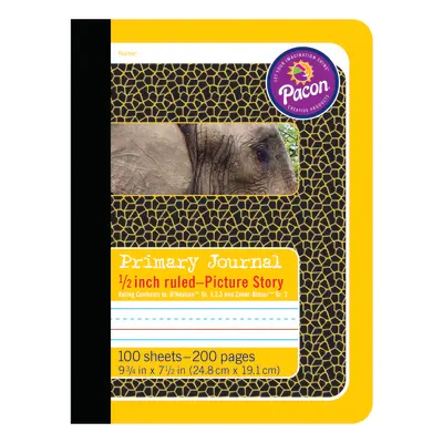 Pacon Primary Composition Book, D'Nealian Grades 1-3 / Zaner-Bloser Grade 2, 1/2