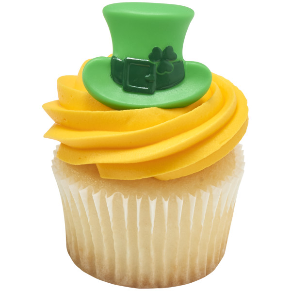 Leprechaun Hat Cupcake Rings