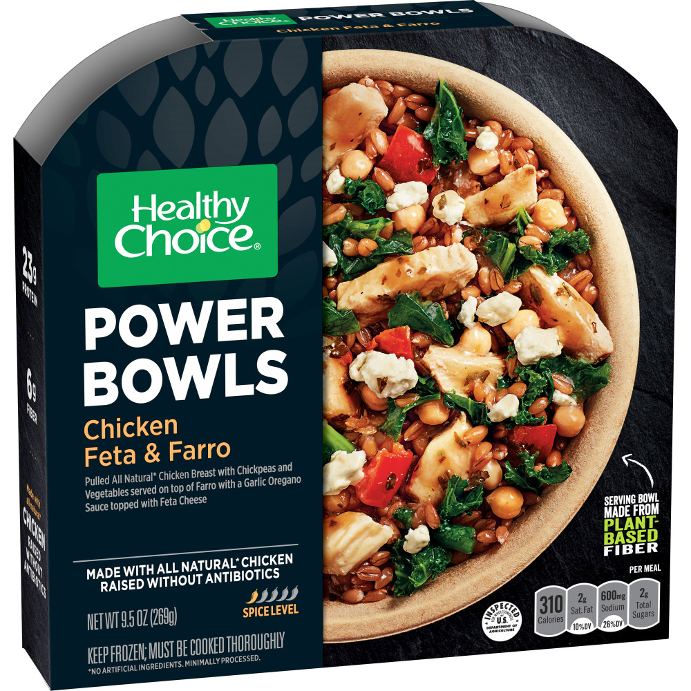 HEALTHY CHOICE Power Bowls Mediterranean Chicken Conagra Foodservice