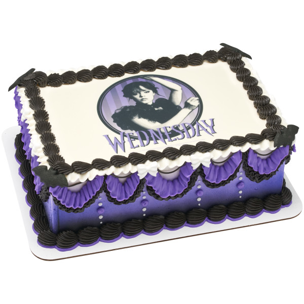 Wednesday PhotoCake® Edible Image®