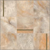Lotus Gold 4×4 Brass Mosaic Honed