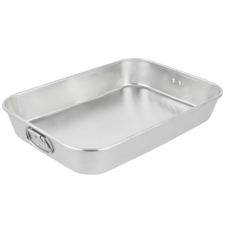 6 ¼-quart Wear-Ever® economy bake and roast pan in natural finish