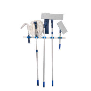 Contec, Toolflex One™, Aluminum rail with 5 Holders, 37", Blue