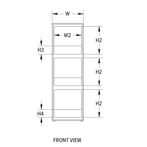 Engineering front view
