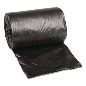 Boardwalk,  LLDPE Liner, 4 gal Capacity, 17 in Wide, 17 in High, 0.35 Mils Thick, Black