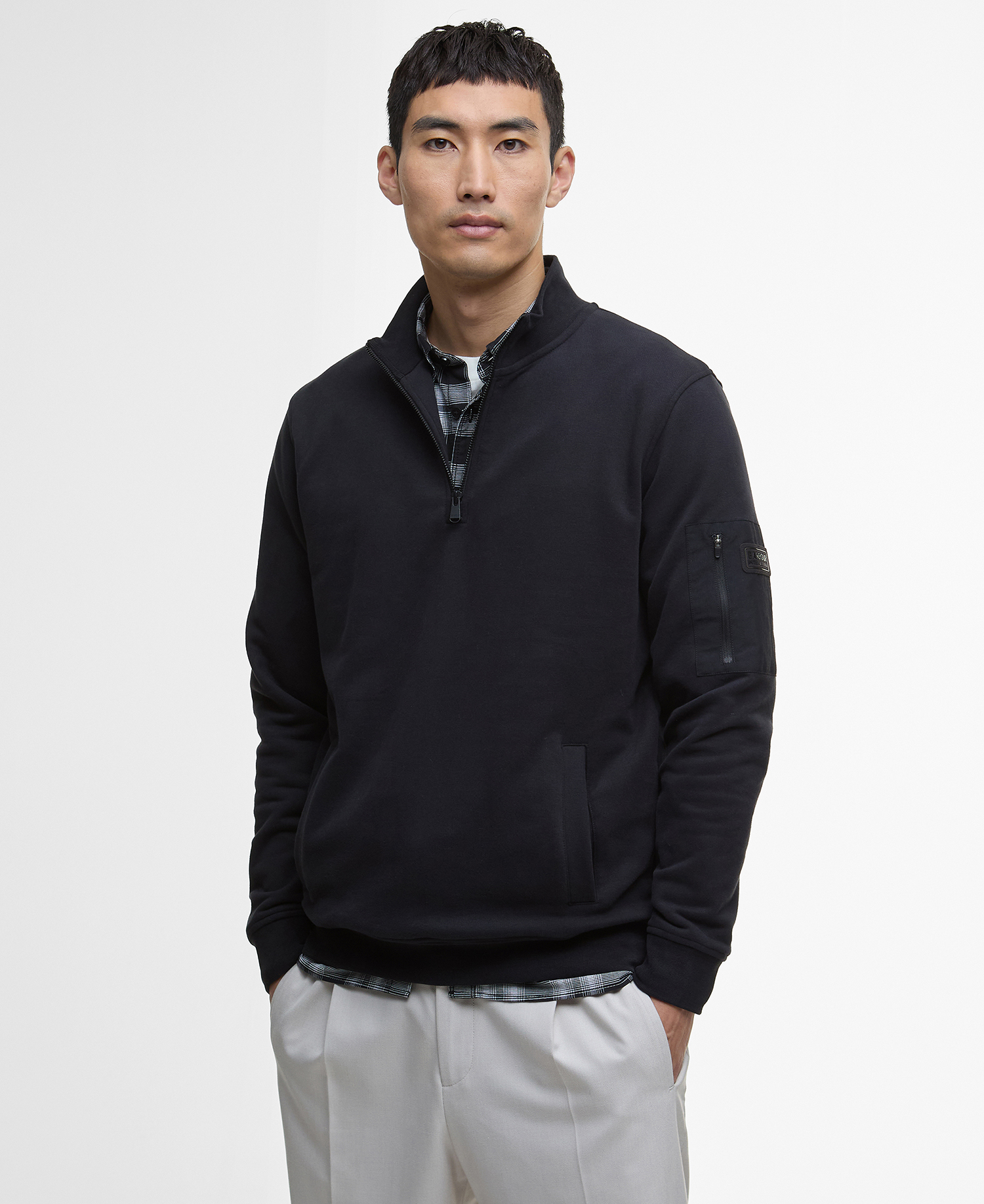 Ewan Half-Zip Sweatshirt image number 0