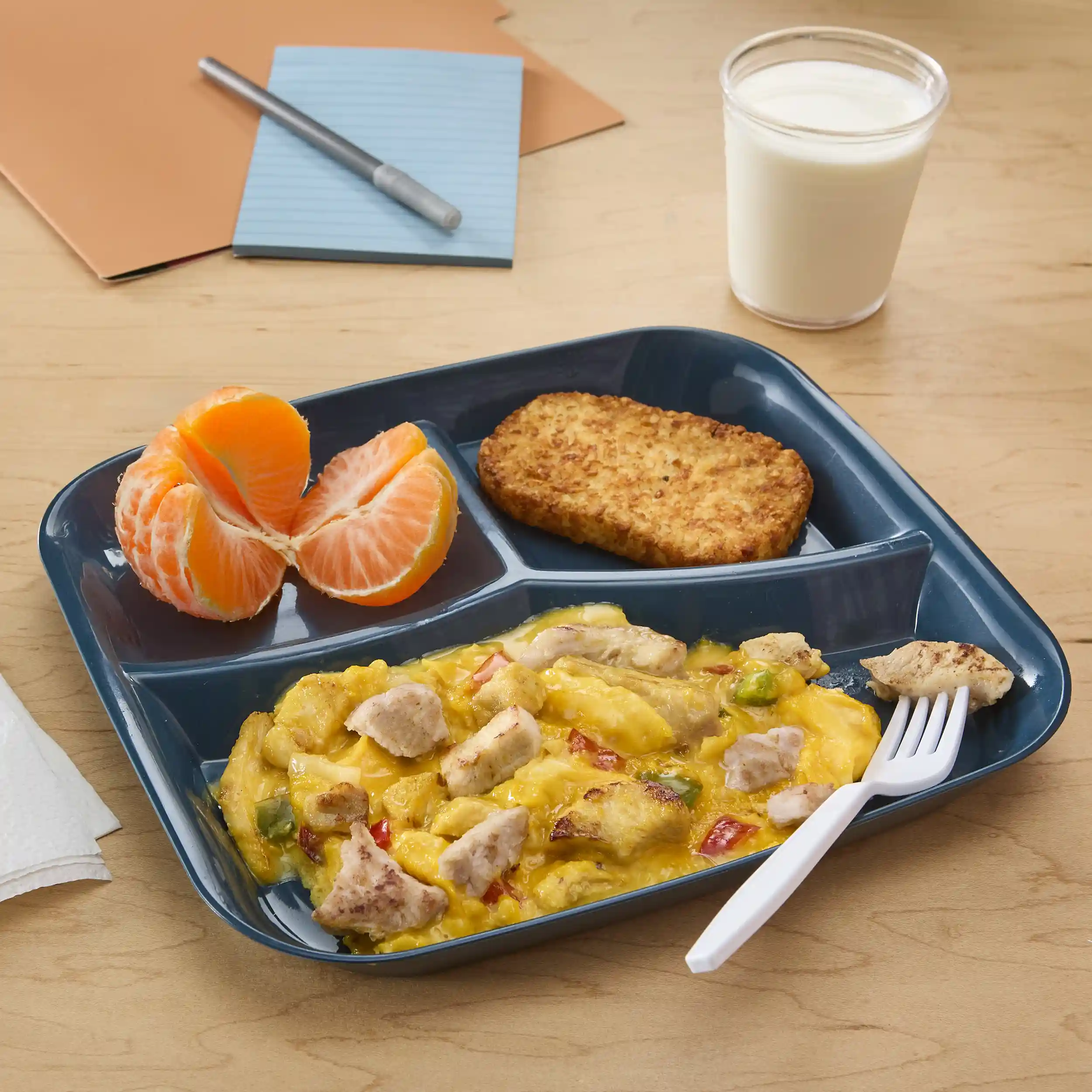 Tyson® Fully Cooked All Natural* Low Sodium Diced Chicken, Natural Proportion 60 White/40 Dark Meat, 0.5"_image_1