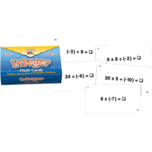 Integer Flash Cards