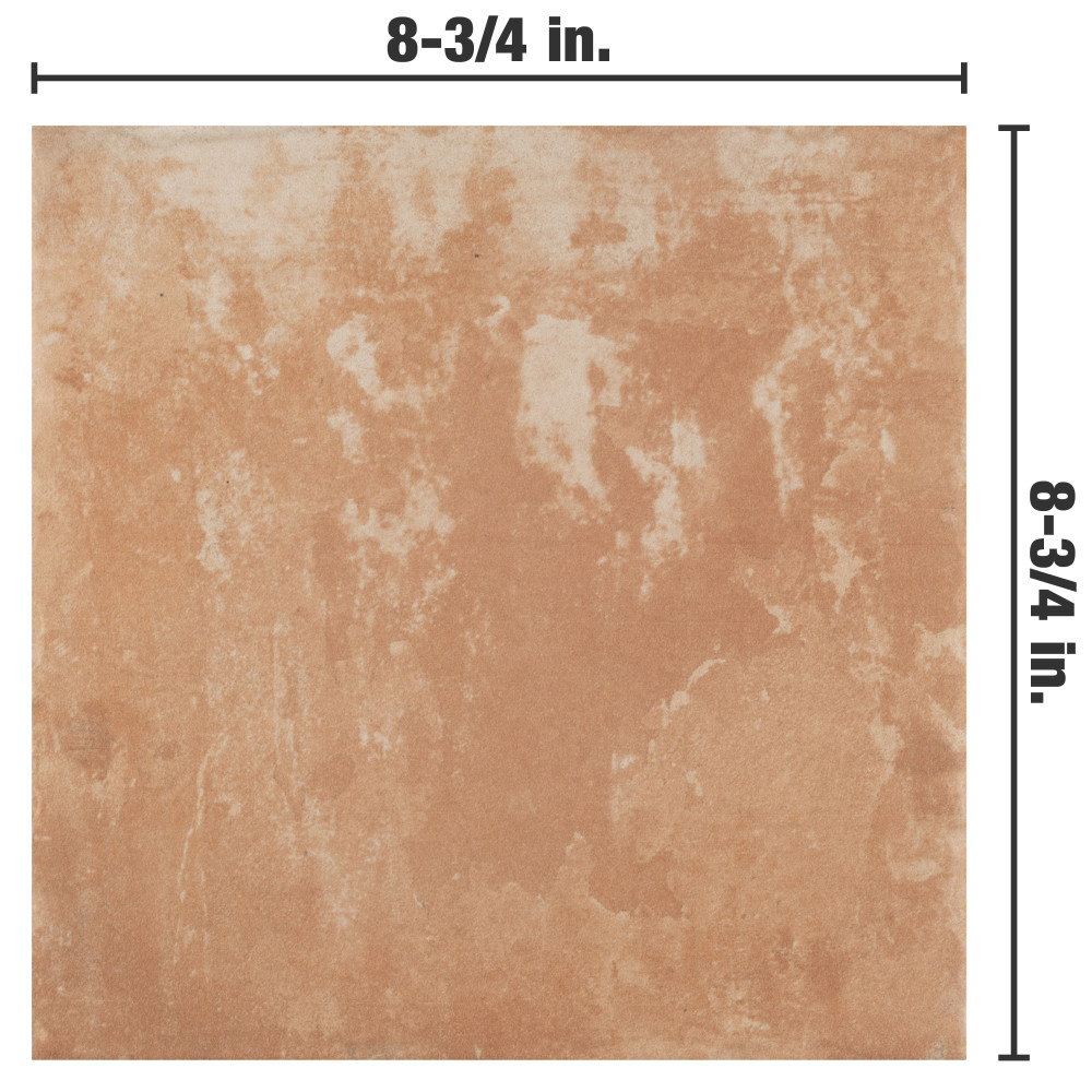 Americana Boston East 8-3/4 in. x 8-3/4 in. Porcelain Floor and Wall Tile
