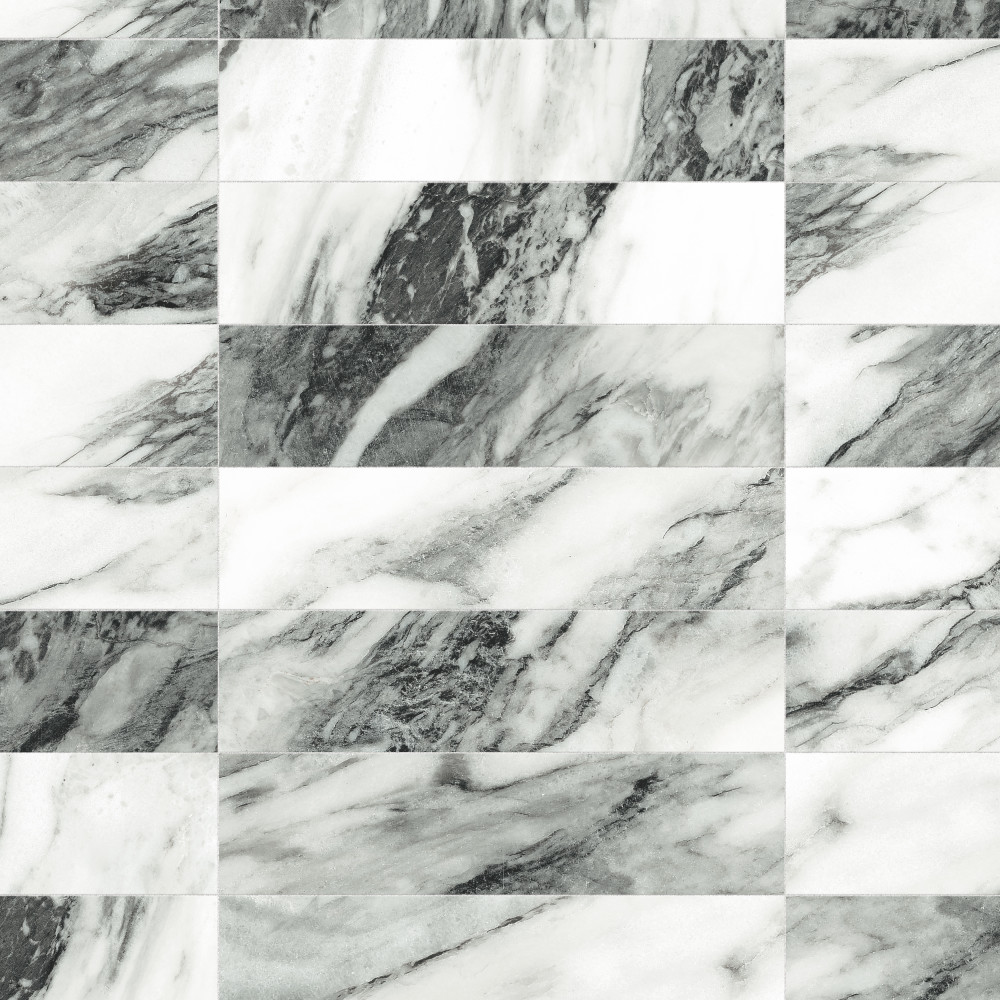 Touche Zebre 2-7/8 in. x 11-3/4 in. Porcelain Floor and Wall Tile