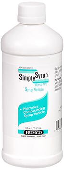 Humco Simple Syrup Oral Suspending Vehicle