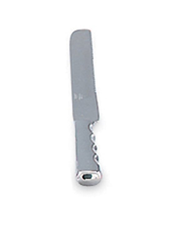 Hollow-handle slicing knife with 9-inch blade