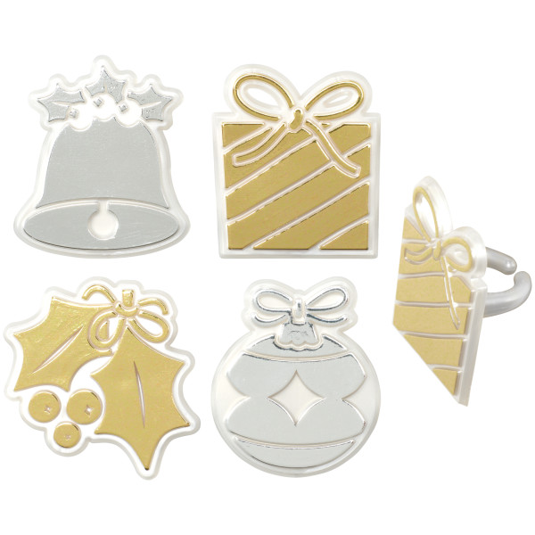 Holly Jolly Cupcake Rings