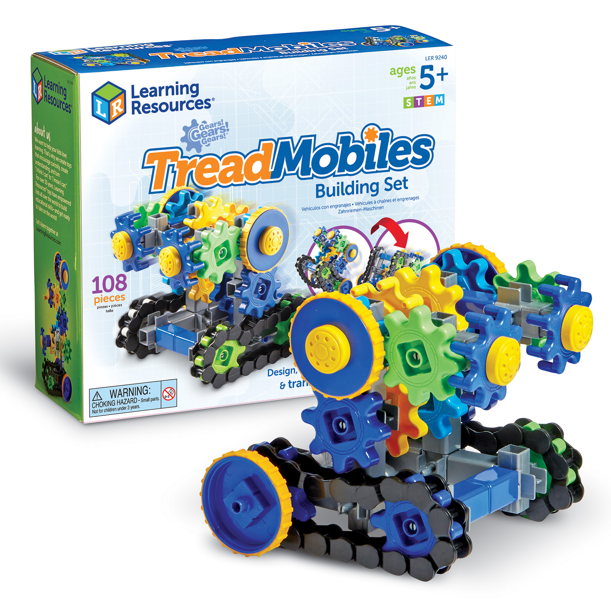 Learning Resources Gears! Gears! Gears! Treadmobiles image number null