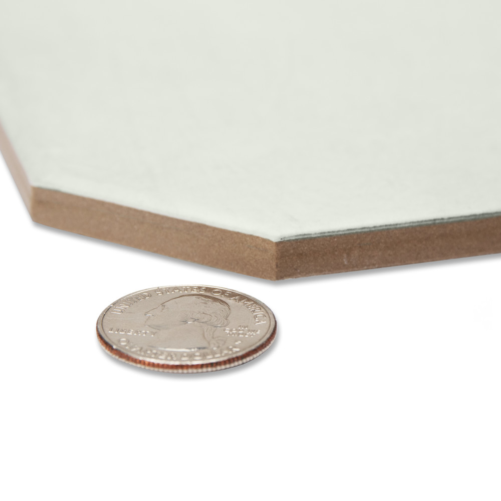 Laverton Octagon Nieve with Taco Arena 7-7/8 in. x 7-7/8 in. Porcelain Floor and Wall Tile