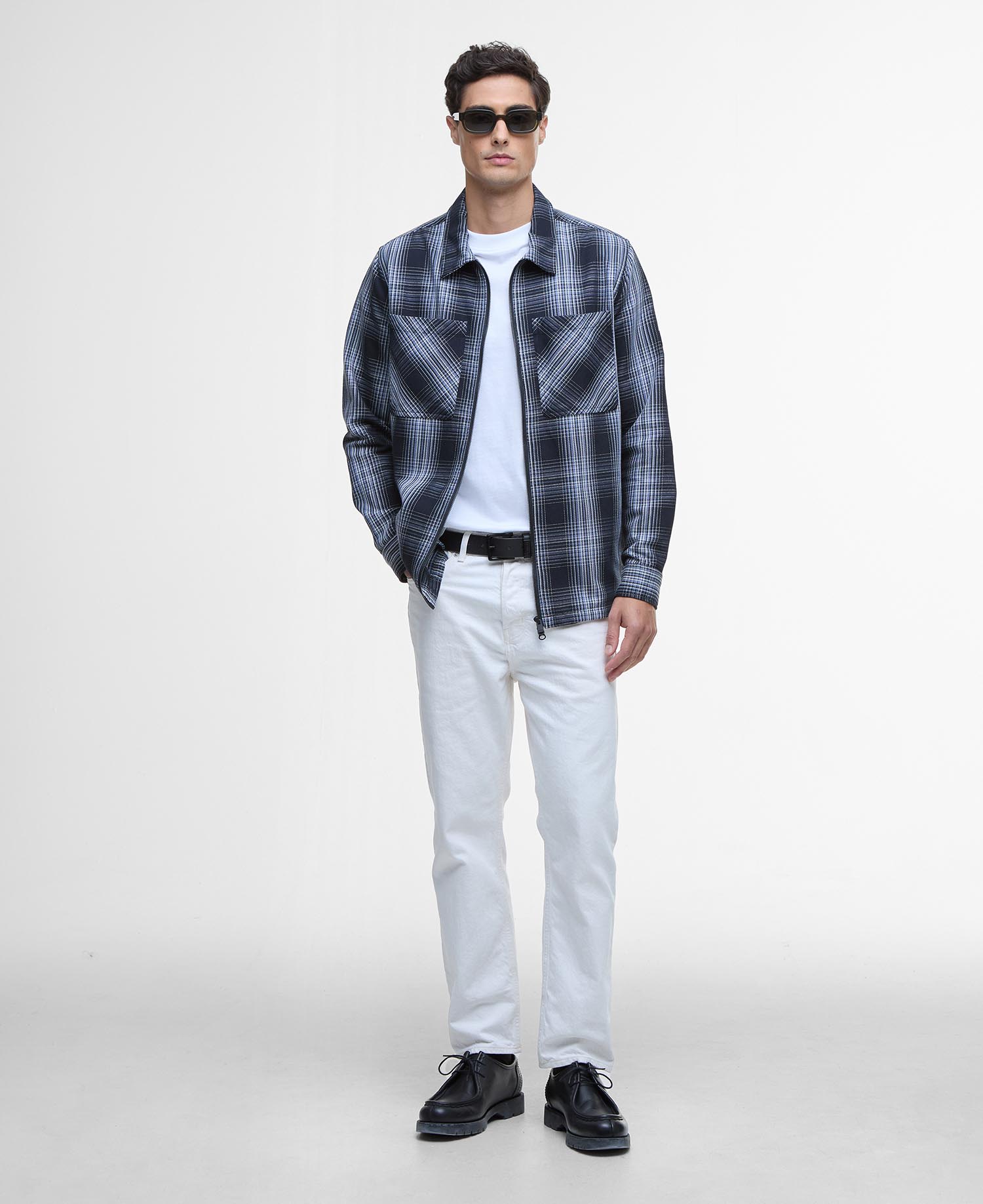 Arne Checked Overshirt image number 1