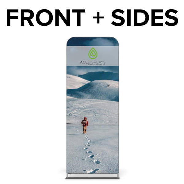36"w x 78"h Double-Sided Graphic