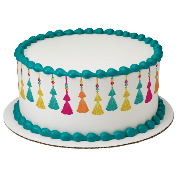Tassels PhotoCake® Edible Image® Strips